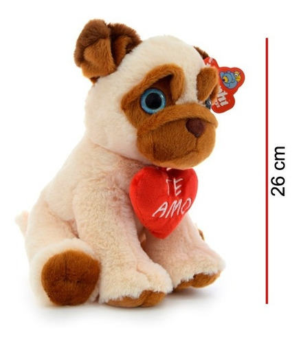 Phi Phi Toys Peluche Perro Con Hocico Y Regalo 25cm 7946