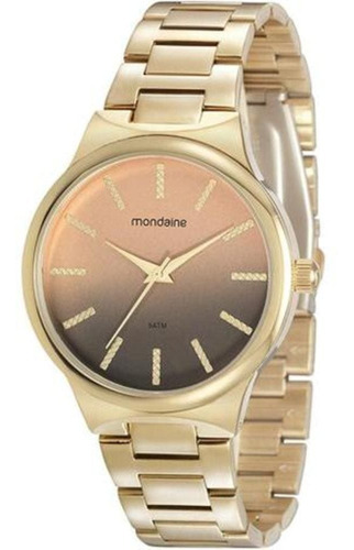 Relógio Feminino Mondaine Dourado 99505lpmvde1