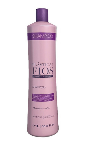 5 Kits Plástica Dos Fios Shampoo 1 Lt + Condicionador 1 Lt