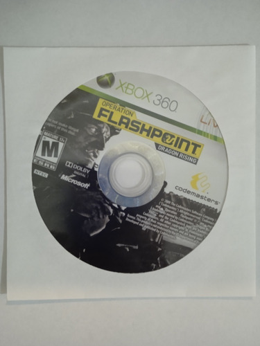 Operation Flashpoint Dragon Rising Xbox 360