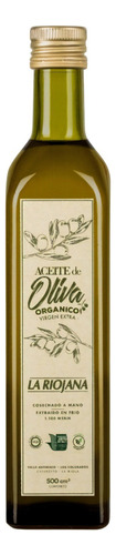 Aceite De Oliva Orgánico Extra Vírgen 500ml La Riojana