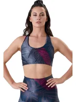 Comprar Top Deportivo Admit One Mujer Fitness Estampado Lycra Sport