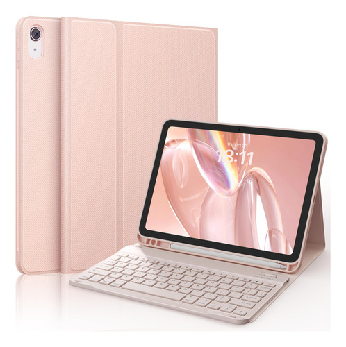 Chesona Funda Con Teclado Inalambrico iPad 10/11 Gen 2025/22