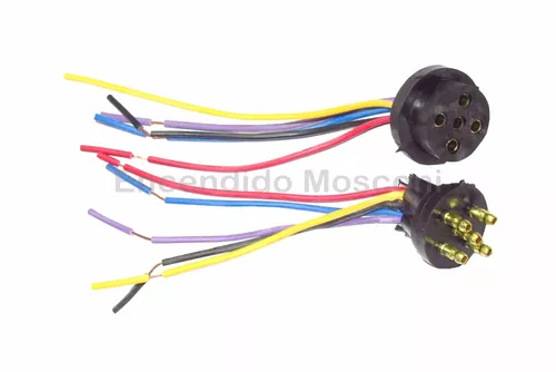 Remolque Luz Wiring Kit – Luces, Plug, Caja de derivación, 5 m Wire  pequeñas, terminales