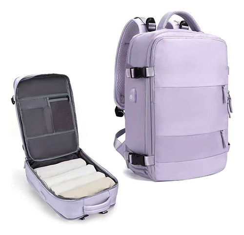 Mochila De Viaje Grande Bolsa Impermeable Notebook 14 Pulgad