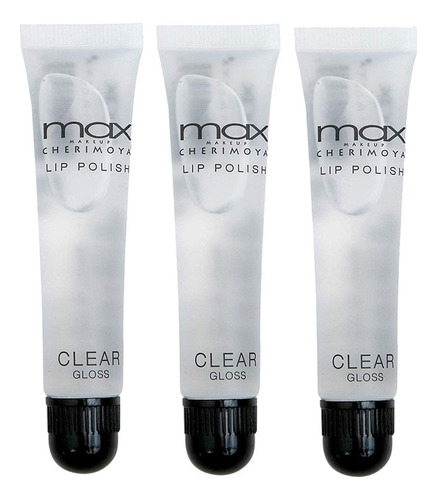 Cherimoya Max Maquillaje Clear Lip Polish