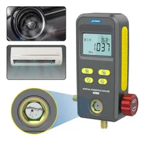 Comprar Vacuómetro Digital Manómetro Refrigeración Detector De Fugas AUTOOL LM110, 92 datos de refrigerante, para carga de refrigerante, sistema HVAC, aire acondicionado, refrigerador