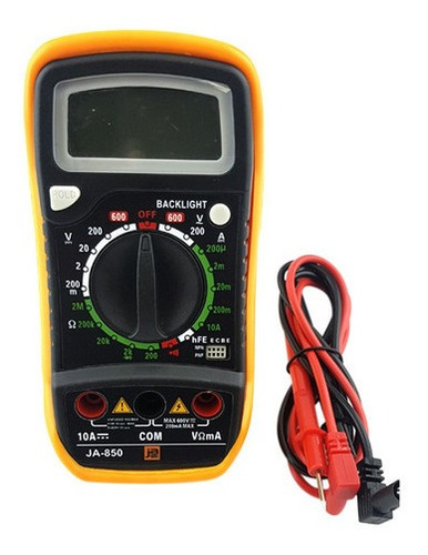 Multimetro Tester Digital Ja 850 600v 10a R