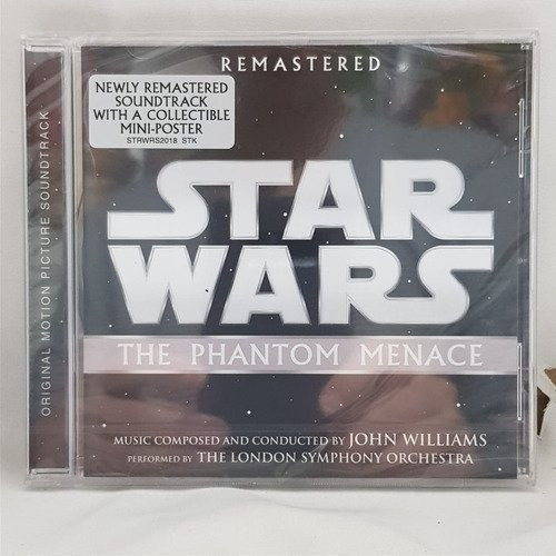 Star Wars The Phantom Menace Soundtrack Cd Nuevo Musicovinyl