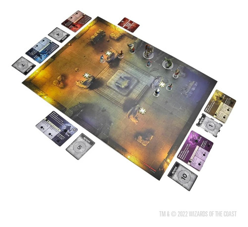 Juego Básico De Juego De Mesa D&d Onslaught De Dungeons & 14
