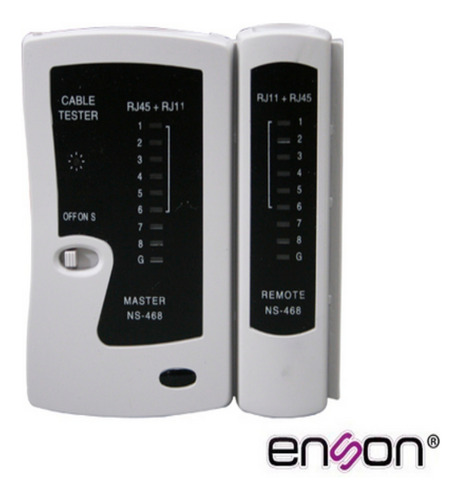 Tester De Cable Utp Lan Rj11 Y Rj45 Ens-teln1 Enson