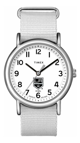 Reloj Mujer Timex Tribute Twzhkinwpyz Cuarzo Pulso Blanco En