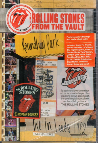 Dvd Rolling Stones  From The Vault 