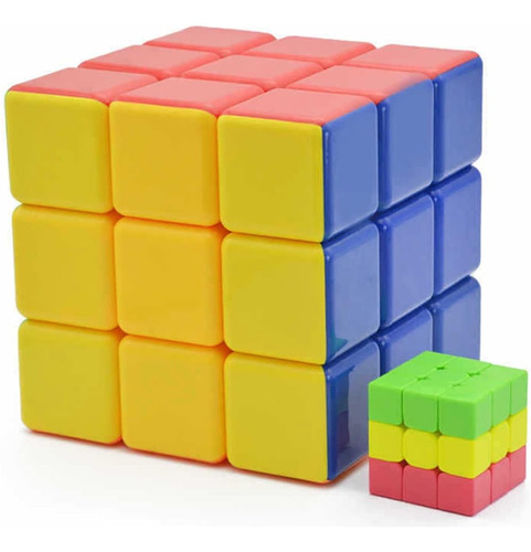 Zy-wisdom Super Cube 3x3x3 Cubo Grande Cubo De Velocidad Sin