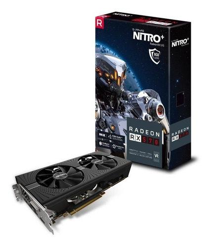 Placa De Video Sapphire Rx570 Nitro+ 8gb Gamer Gamer