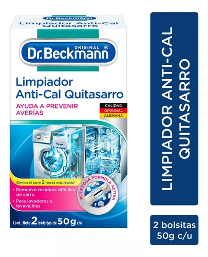 Limpia Lavadoras Cal y Suciedad Dr. Beckmann