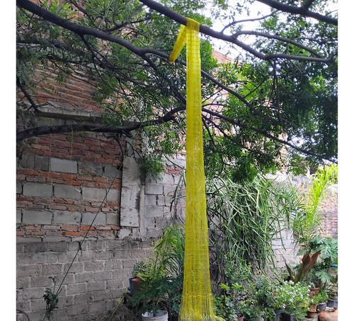 Atarraya 2 3/4 Cadena 3 Puntas 3 Mts Altura Amarillo