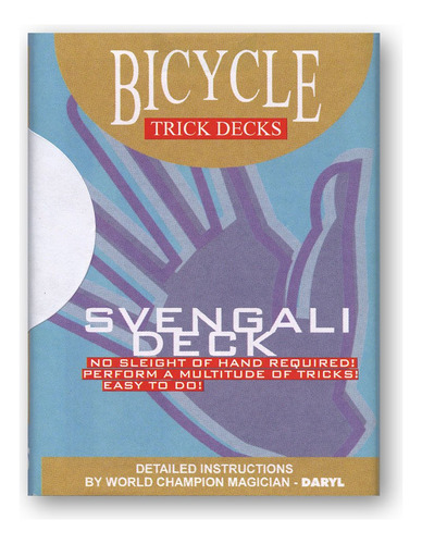 Svengali Deck Bicicleta (rojo)truco