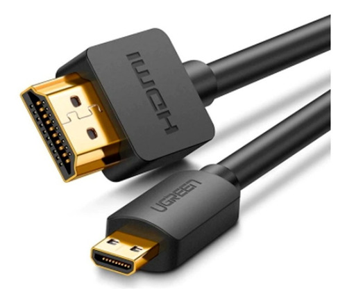 Cable Hdmi 4k A Microhdmi De 3mts Paq Con 2 Pcs (Reacondicionado)