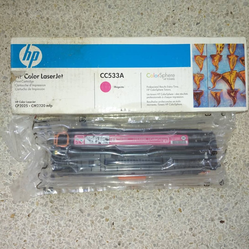 Toner Hp Color Laser Jet Cc533a Rojo