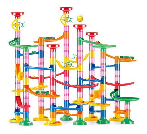 Set Marble Run Race De 133 Piezas Para Niños Ferr Bloque De