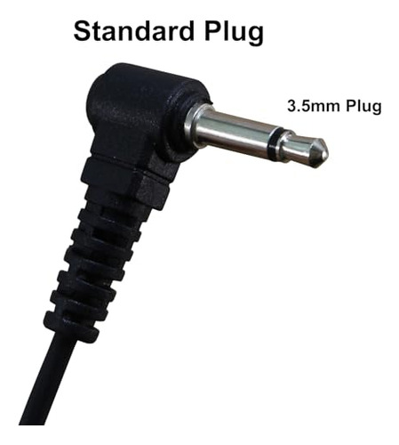 Auricular De Escucha Solamente De 3,5 Mm Para Micrófono De A