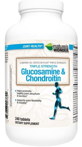 Natures Wonder Glucosamina 240 Tab - Unidad a $1373