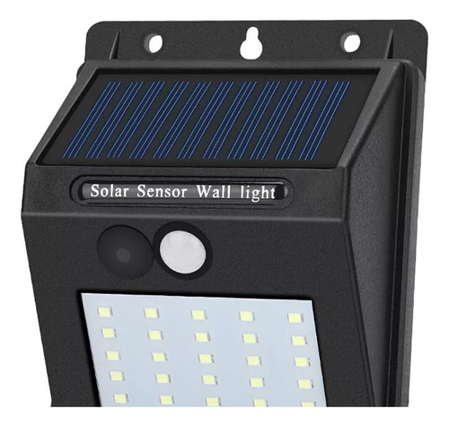 Luz Solar Foco Potente Led Sensor De Movimiento