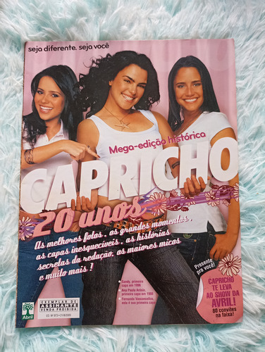Revista Capricho C/ Anapaula,sandy,vasconcellos, (Usado)