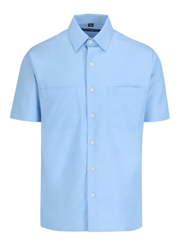 Camisa Paco Rabanne Mc# 9000 Azul Cielo