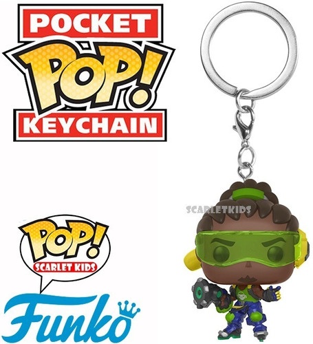 Funko Pop Llavero Overwatch Lucio Original Scarlet Kids