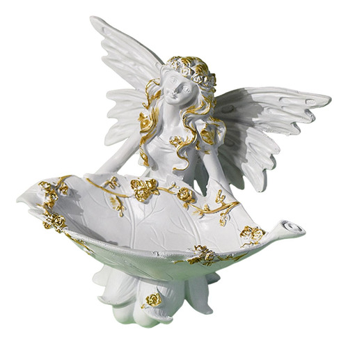 Estátua De Fada Estatueta Ornamento De Mesa Estilo E