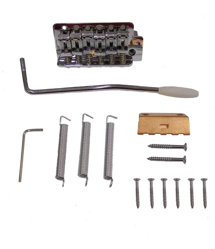 Imagen 1 de 9 de Puente Tremolo Para Stratocaster Completo Selletas Vintage