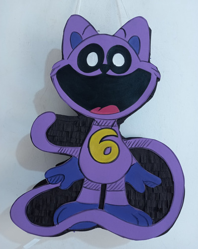 Piñata Cozzas Divertidas Catnap Poppy Play Time Violeta Catnap Catnap Grande