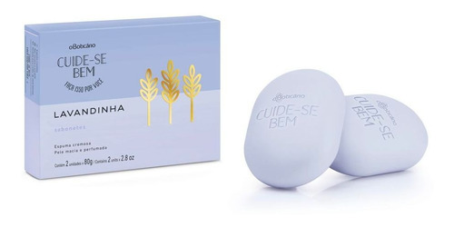 Cuide-se Bem Lavandinha Sabonete Barra, 2x80g
