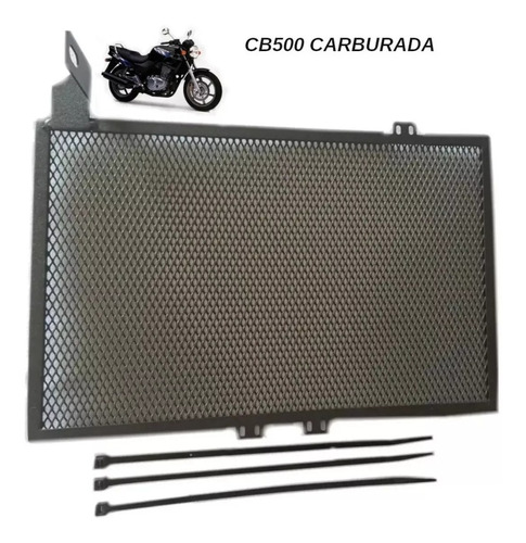 Tela Protetor Radiador Honda Cb500 Carburada 1998 - 04 Zarc