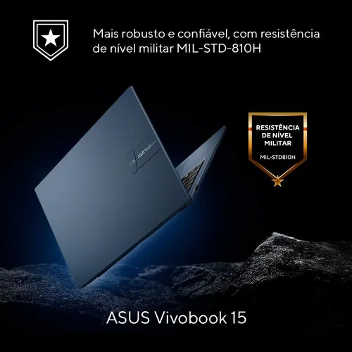 Notebook Asus Vivobook 15 X1504va Intel Core I5 1334u 16gb Ram 512gb Ssd Linux Keepos Intel Iris Xe Tela 15,6 Led Fhd Blue - Nj1746