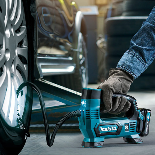 Compressor De Ar Makita 12v Mp100dz Portatil Sem Bateria