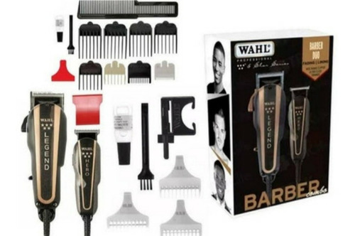 Remate Wahl Barber Combo Legend Hero Five 5 Estrellas 21pz