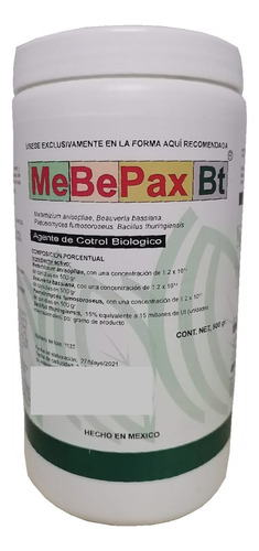 Mebepax Control Biologico Hongos Entomopatogenos