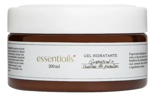 Gel Hidratante Grapefruit Con Cristales De Cuarzo Tipo de empaque Pote