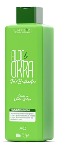 Escova Aloe E Okira ( Babosa E Quiabo) Formulabs - Original