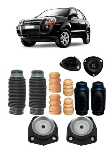 4 Kit Batente Coxim Tucson 2006 2007 2008 2009 2010 2011