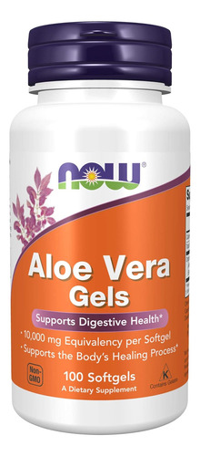 Aloe Vera 100 Mg 100 Capsulas Now