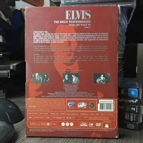 Elvis Presley The Great Performances From The Waist Up Vol3 (Usado)