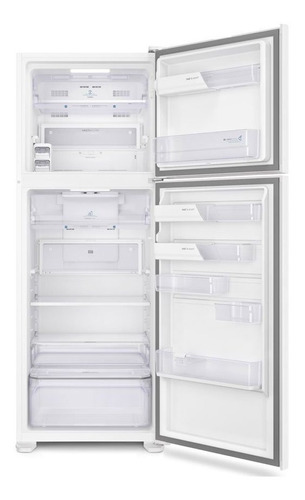 Geladeira frost free Electrolux Top Freezer DF56 branca com freezer 474L 127V