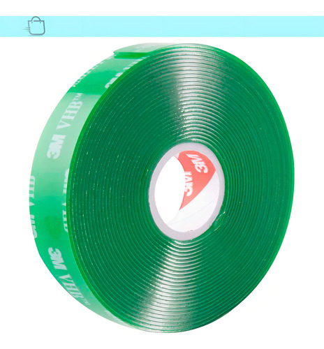 Fita Dupla Face 3m Transparente 19mm X 5m