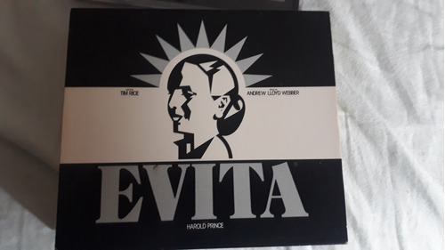 Evita 2 Cds  Tim Rice Andrew Lloyd Cd  Musical