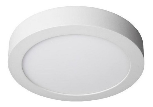 Panel Led 12w Superficial Redondo Multivoltage 4.8 Americas