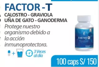 Factor T Medicina Alternativa Para Tratamiento De Cancer